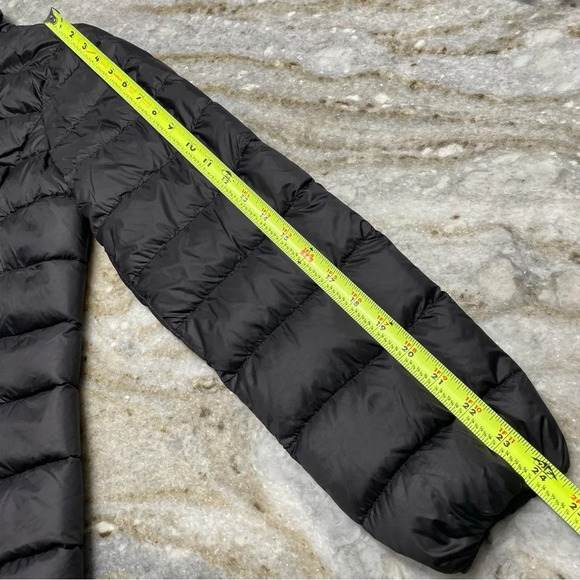 Eddie Bauer Black Down Filled Jacket Coat Women’s Small - Picture 10 of 12